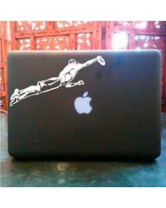Ultimate Frisbee vinyl decal small