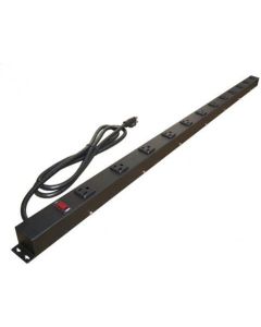 4ft 12 Outlet Metal Power Strip, 4126V1