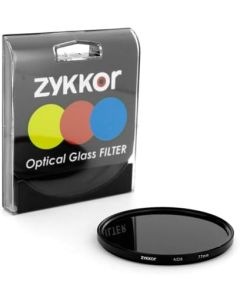 Zykkor 77mm Neutral Density ND8 0.9 ND 8 HD Optical Glass Filter