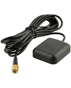 Waterproof Active GPS Antenna with Magnetic Base - 28dB - 3-5V - SMA Connector and Adapter Included