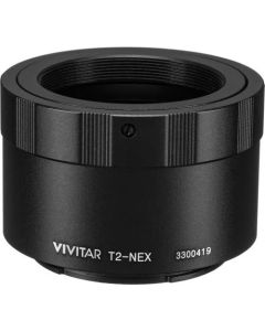 T-Mount Adapter for Sony for Sony E-Mount Digital Mirrorless Cameras Including a7r, a7s, a7, a6500, a6300, a6000, a5100, a5000, a3000, NEX-7, NEX-6, NEX-5T, NEX-5N, NEX-5R, 3N Cameras