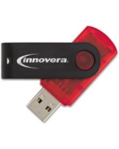 IVR37608 - Innovera USB 2.0 Flash Drive ,red