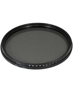 72mm Variable NDX Fader Filter ND2 - ND1000 for Select Canon, Olympus, Pentax, Sony, Sigma, Tamron SLR Lenses, Digital Cameras and Camcorders + Microfiber Cleaning Cloth