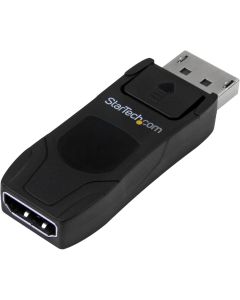 StarTech.com DisplayPort to HDMI Adapter - 4K 30Hz Compact DP 1.2 to HDMI 1.4 Video Converter - DP++ to HDMI Monitor/TV - Passive DP to HDMI Cable Adapter - Latching DP Connector (DP2HD4KADAP)