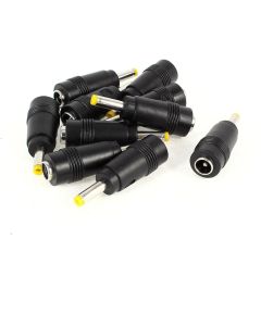 uxcell DC Power Adapter 4.0x1.7mm Male to 5.5x2.1mm Female Jack Barrel Connector 10 Pack