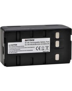 Batmax 4800mAh BN-V25U Battery for JVC BN-V10U, BN-V11U, BN-V12U, BN-V14U, BN-V15, BN-V18U, BN-V22U, BN-V24U, BN-V25U PANASONIC PV-BP15 PV-BP17 Cameras