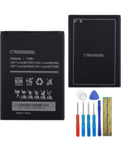 Replacement Battery C765539200L Compatible with BLU Studio X8 HD Studio G2 HD with Tools