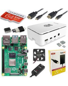 CanaKit Raspberry Pi 4 8GB Starter MAX Kit - 64GB Edition (8GB RAM)